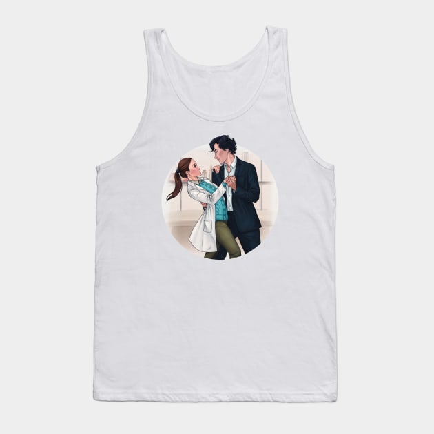 Sherlolly - Dancing in the morgue Tank Top by hiyas